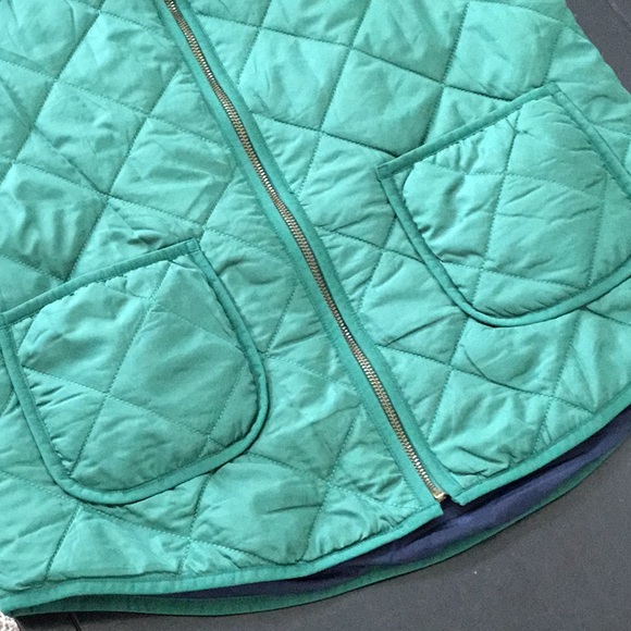 NWT 41 Hawthorn emerald green puffer vest - Picture 4 of 6